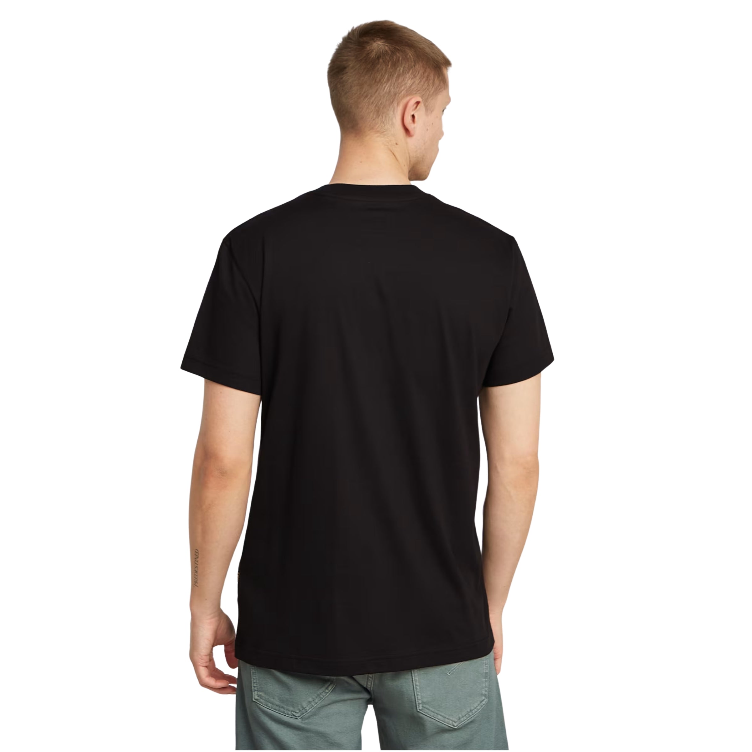 G-Star T-Shirt Text Chest Black